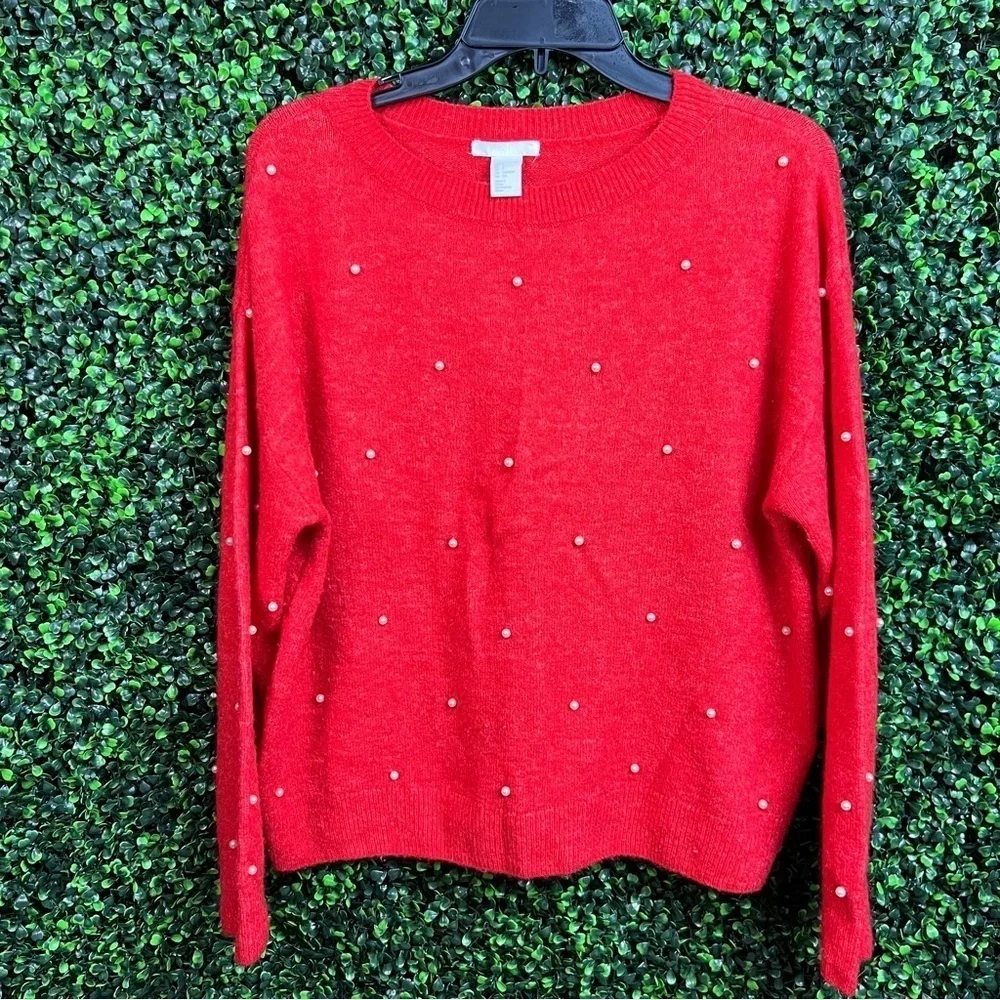 H&M | Pearl Embellished Sweater